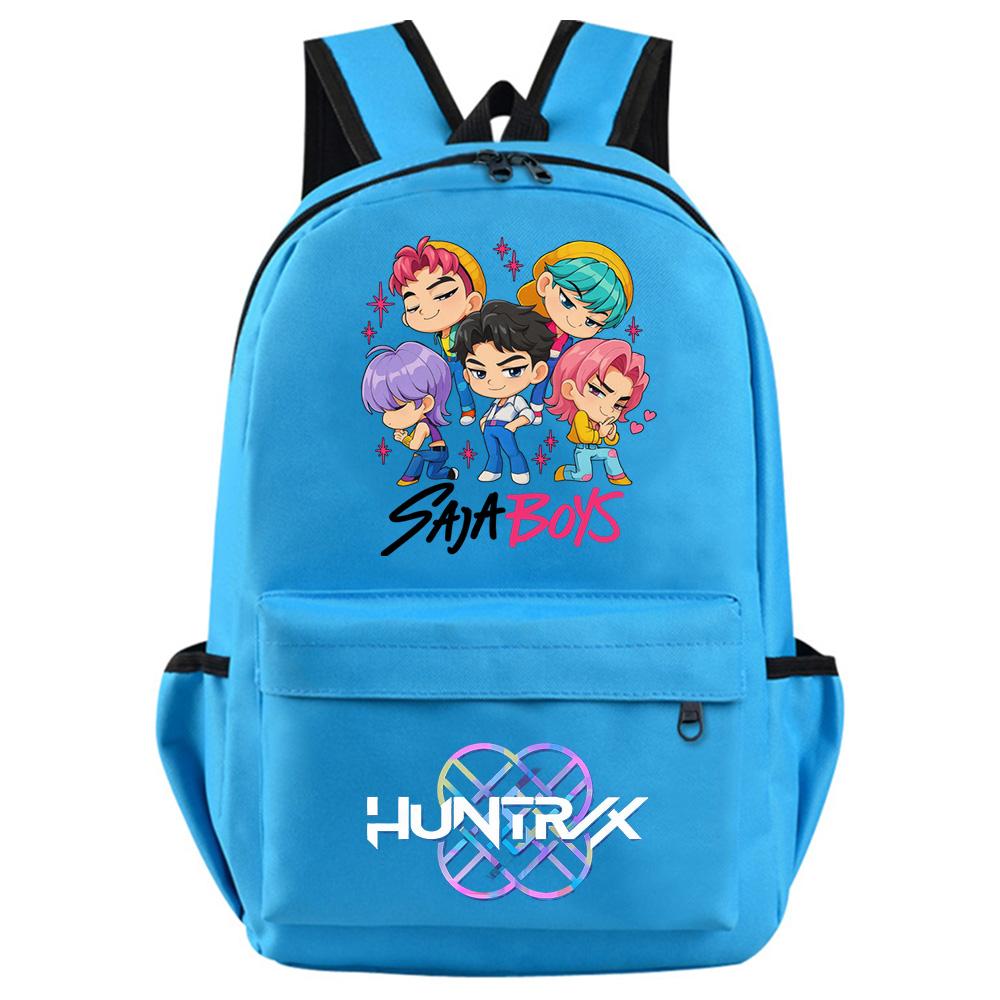 Anime Kpop Demon Hunters Printed Backpack for Teenager Student Girl Boy Bookbag Schoolbag Women Large Capacity Travel Bag Kid Gift Rucksak