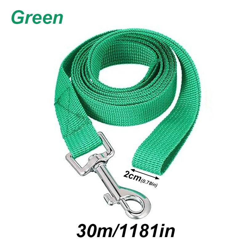 30 м Длинная Веревка Полипропилен Питомец Маленькая Большая Собака Выгул Однотонный Поводок для Питомца Тяговый Трос Прочные Поводки из Полипропиленового Волокна