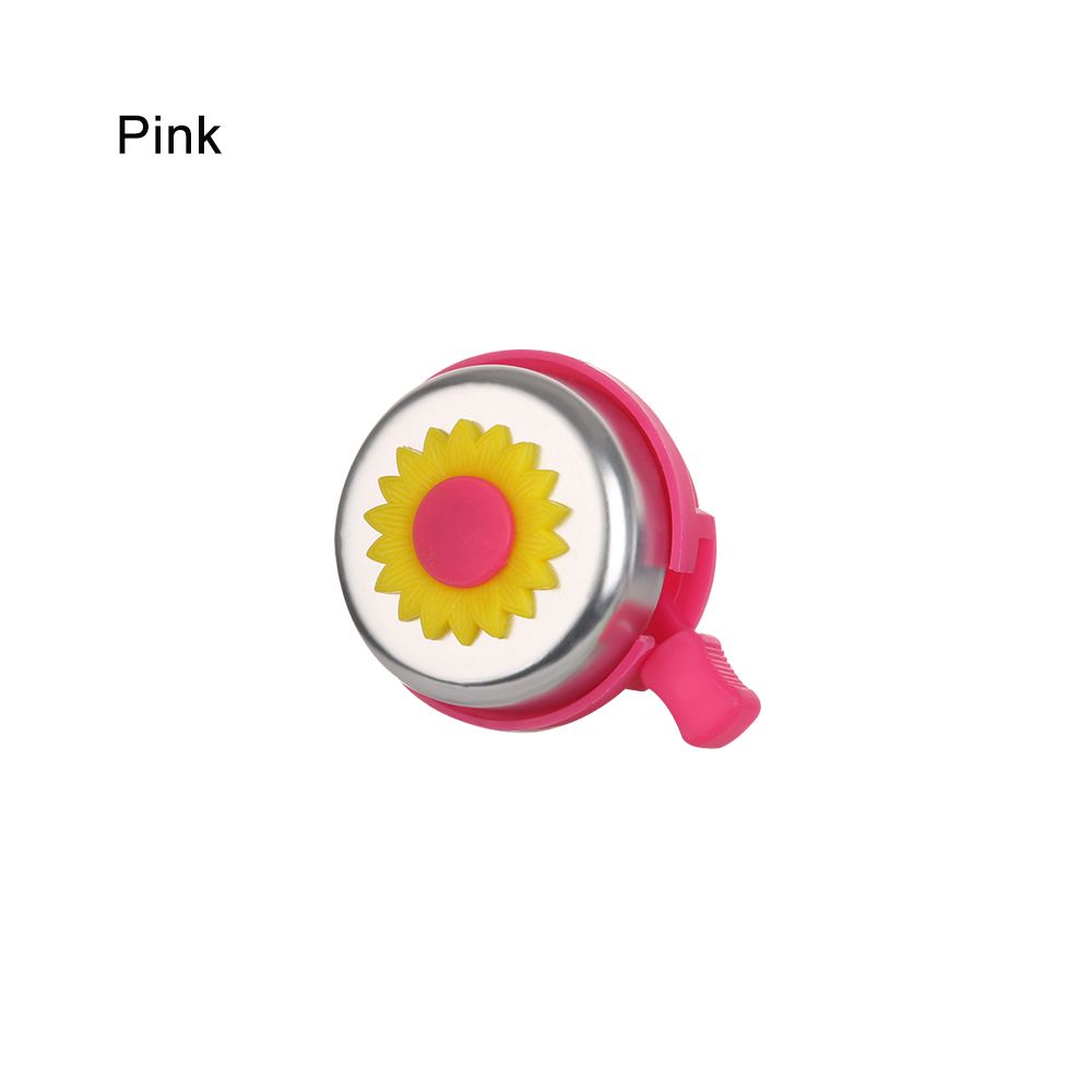 Flower Multi-color Horn Sound Alarm Safety Bike Bell Outdoor Protective Cycling Bicycle Handlebar