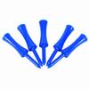 100 шт. Пластиковые синие 68 мм тройники для гольфа, понижающий инструмент для гольфа, аксессуары для спорта