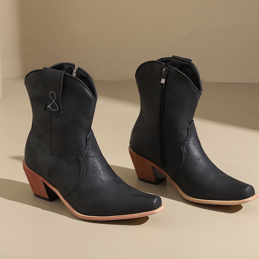 Коричнево-зеленые женские ботильоны на высоком каблуке, большой размер 48