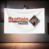 Internationals Truck Fans Flag 3x5ft 90x150cm For Truck Garage Bar Wall Decor Banner