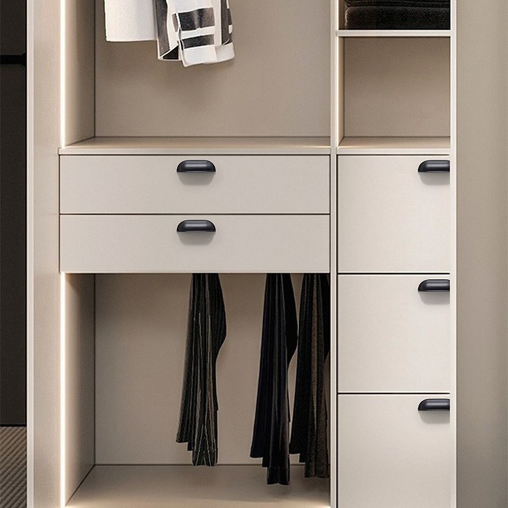 Shell Style Shell Cabinet Handle Multifunctional Drawer Pull Handles Fashion Furniture Knobs  Door