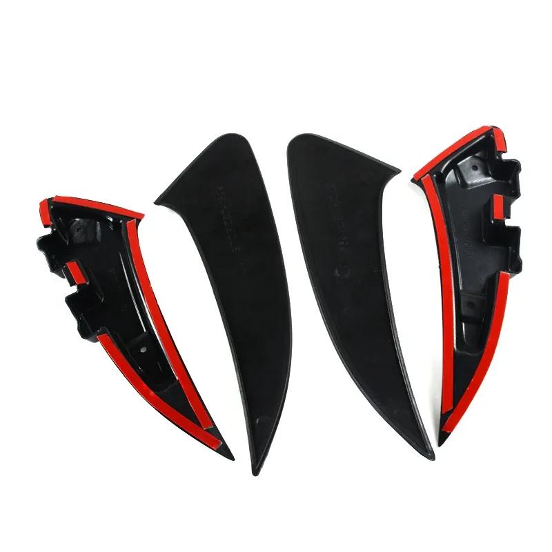 For Mercedes Benz CLA C118 CLA200 220 - Exterior Decals Rear Bumper Spoiler Both Side Decoration Cover Trim Car Sticker