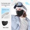 2025 Autumn/Winter Breathable Windproof Plus Velvet Cycling Face Mask for Women and Men