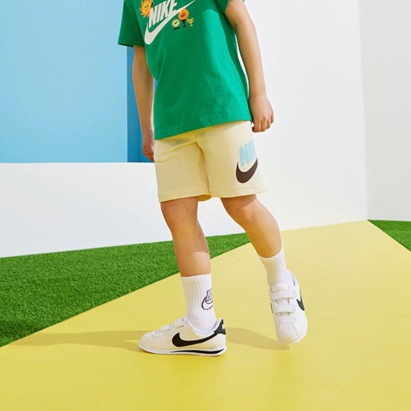 Nike Cortez Basic SL Белый Черный PS 904767-102
