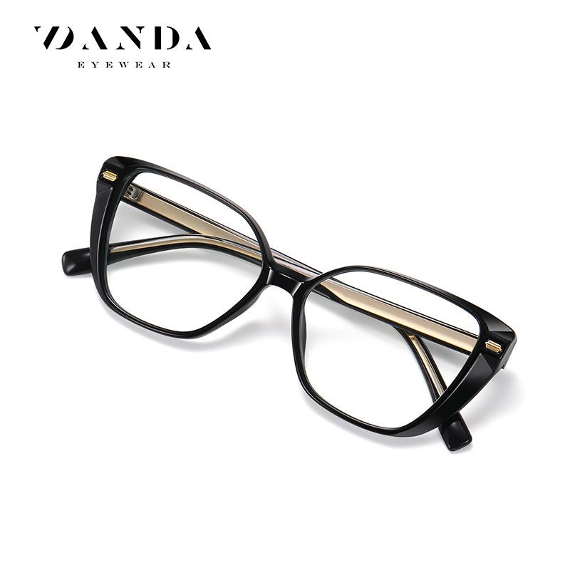 New cat-eye frame, fashionable and ultra-lightweight, for women TRBC908Trendy acetate frame blue light blocking glasses