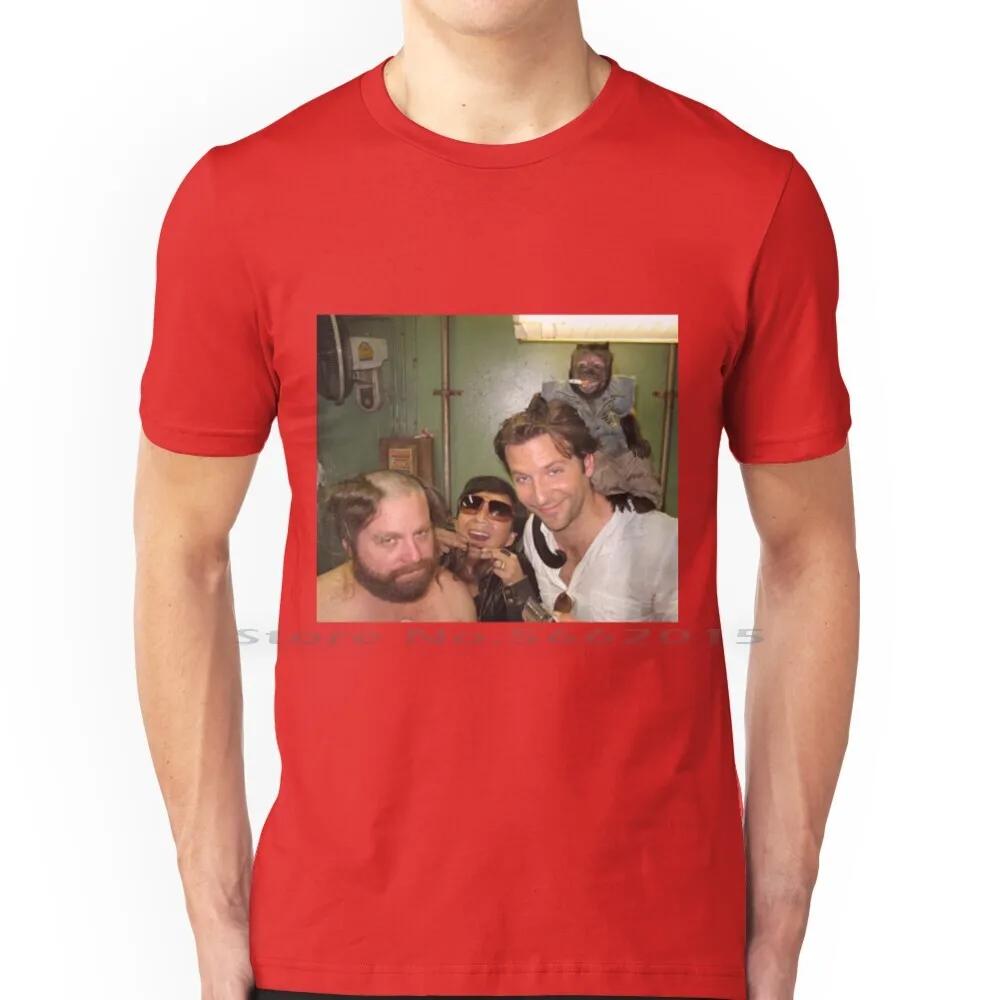 / Постер Похмелье Постер Футболка 100% Хлопок Смешной Похмелье Вечеринка Пьяный Фильм Пьянство Брэдли Купер Комедия Короткий