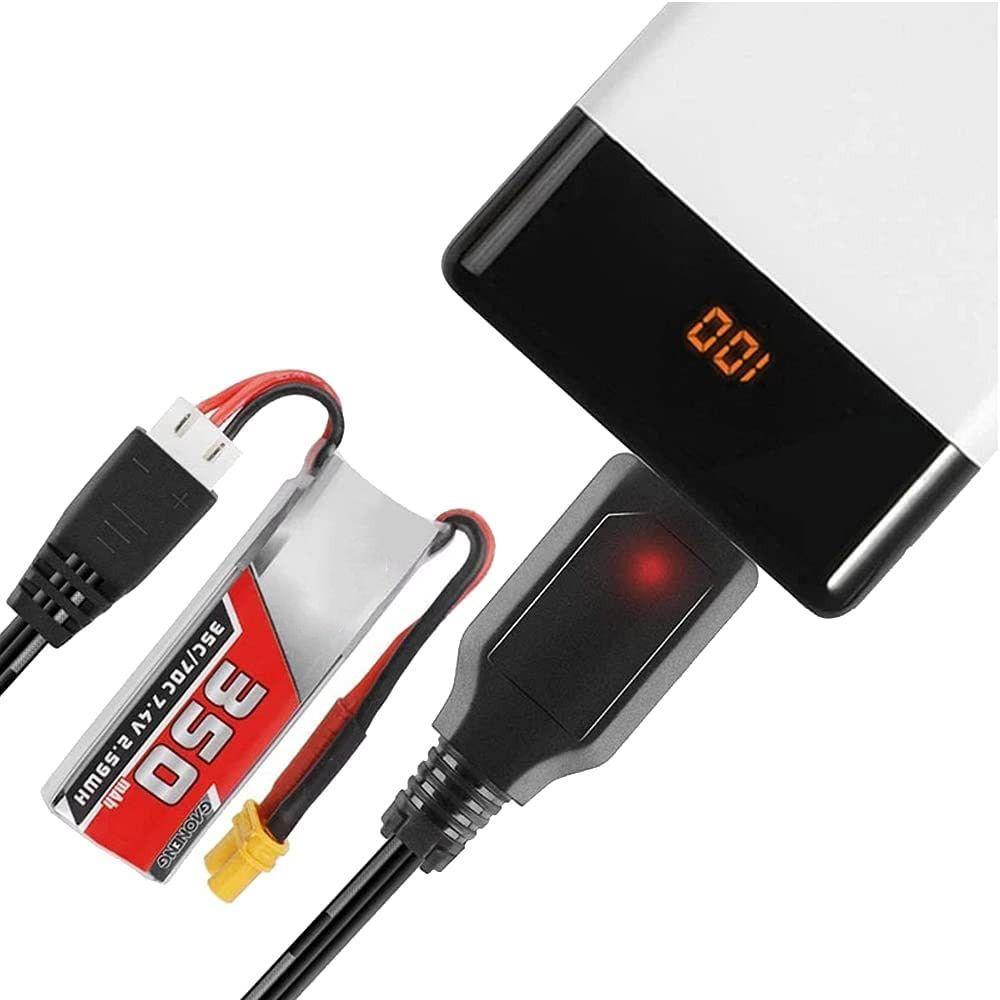 7.4V 1000mA XH-3P Charger Cables RC Toys Charger USB Charger Li-ion Battery