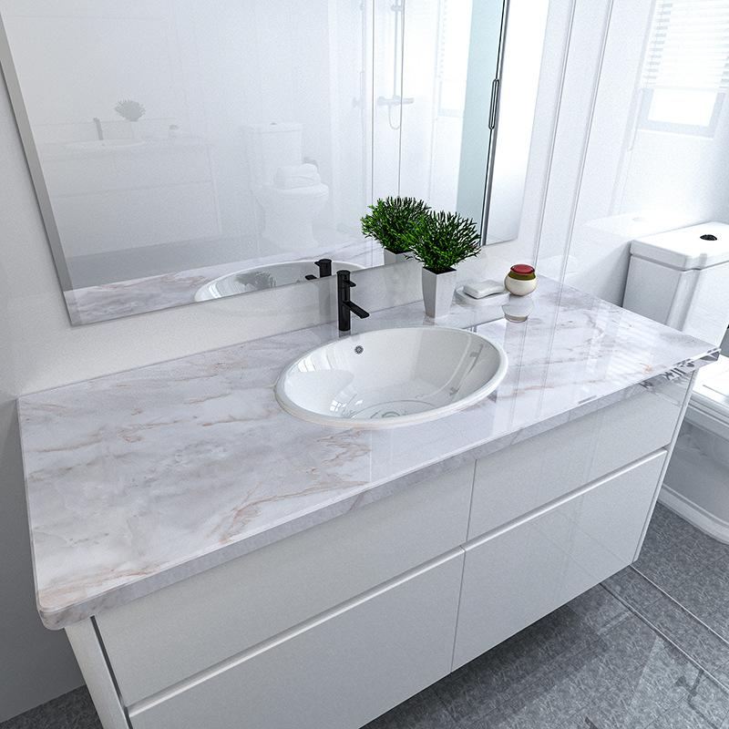 Кухонная маслостойкая пленка для плиты, водонепроницаемые, влагостойкие, самоклеящиеся обои, столешница, шкаф, ремонт, плитка, мраморная наклейка