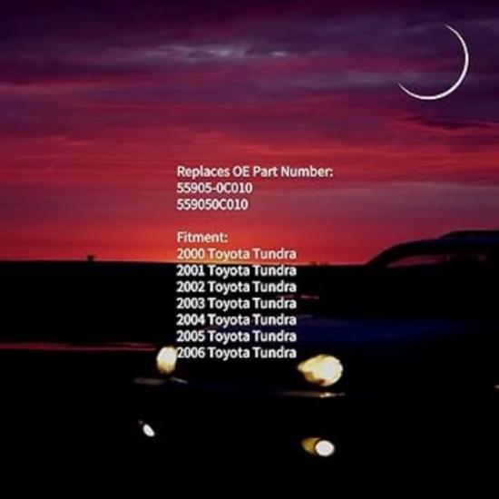 Комплект из 3 переключателей-ручек управления климатом кондиционера переменного тока для 2000-2006 Tundra