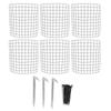 Wire Plant Protectors Expandable Keep Animals Out Ventilation Garden Protection Metal Plant Cages for Courtyard