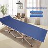 Tri-polar Flat Tube Folding Beach Cot