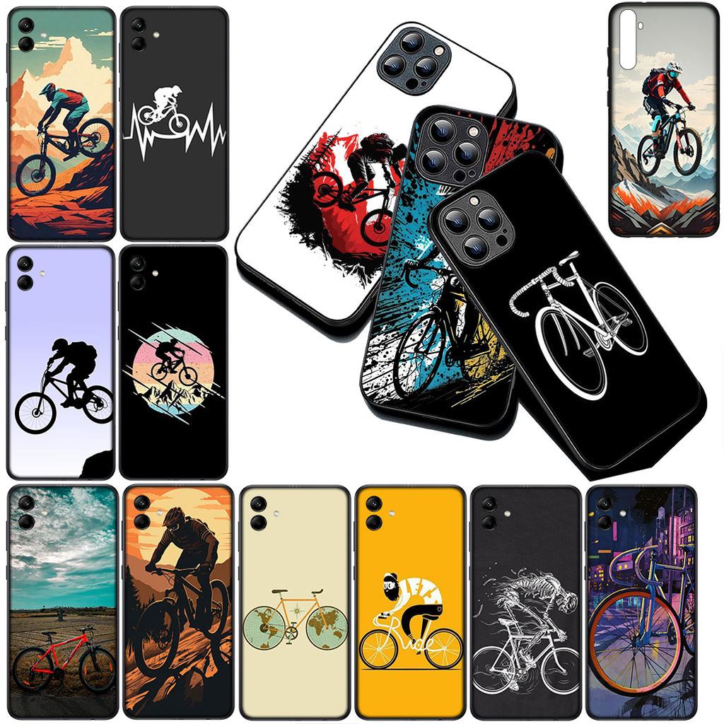 Soft Cover for Xiaomi Redmi Note 13 14 Pro Plus ProPlus 14C 13C Pro+ 5G Note13 Casing Phone Case Art Mountain Bike Cycling