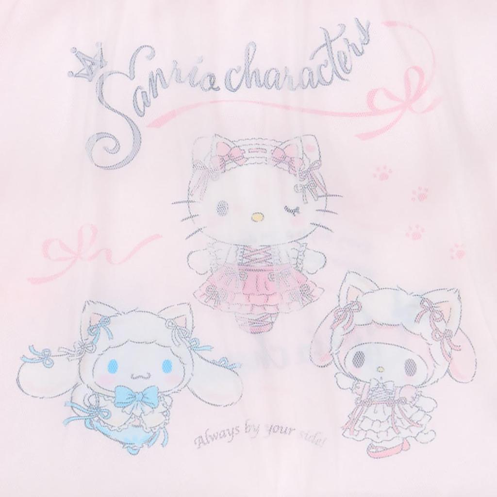 Sanrio Сумка на шнурке с ручкой Кошка Персонажи Sanrio 463183 (Белая Балерина)
