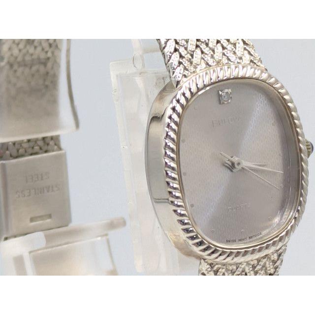 Б/у женские кварцевые нарядные часы Bulova с бриллиантами 8970103