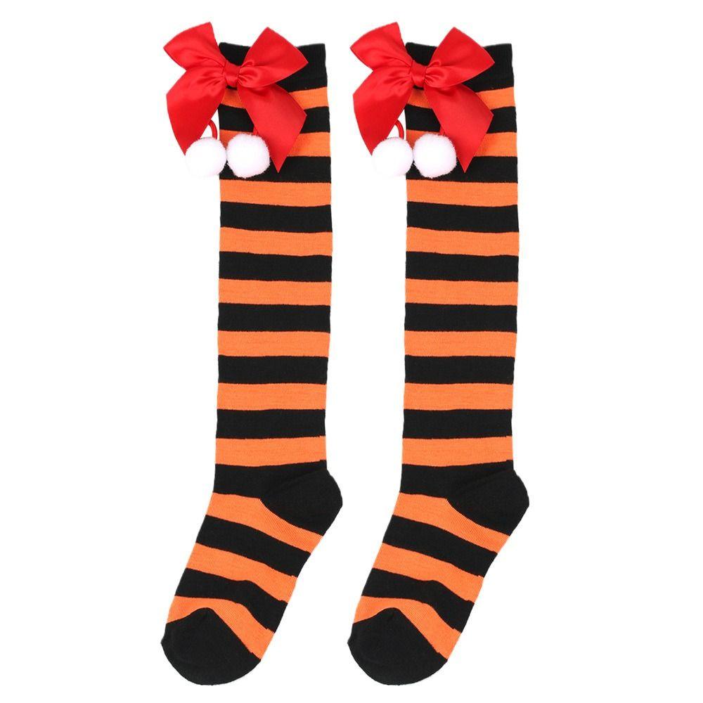 Stripe Christmas Socks Anti Friction Kids Socks New Christmas Stocking Children