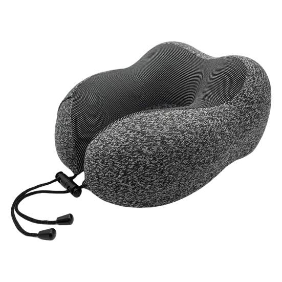 Портативная U-образная подушка для шеи, мягкая дышащая моющаяся невыцветающая подушка из пены с эффектом памяти, поддержка шеи, дорожная подушка с застежкой-молнией