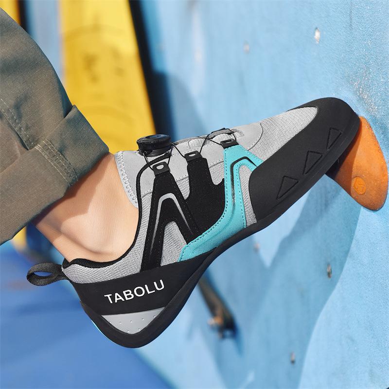 Rock Climbing Shoes Basic Youth Indoor and Outdoor Bouldering Shoes Breathable Climbing Special Training Shoes Foreign Trade