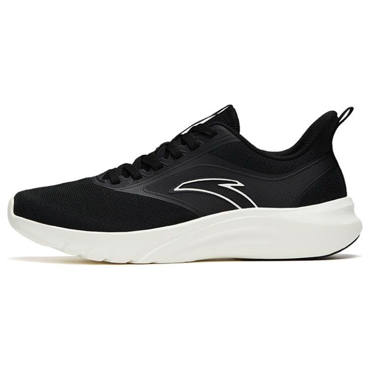 Anta Running Series Non-Slip Wear-Resistant Low-Top Running Shoes Men Sneakers Black 112325575-1