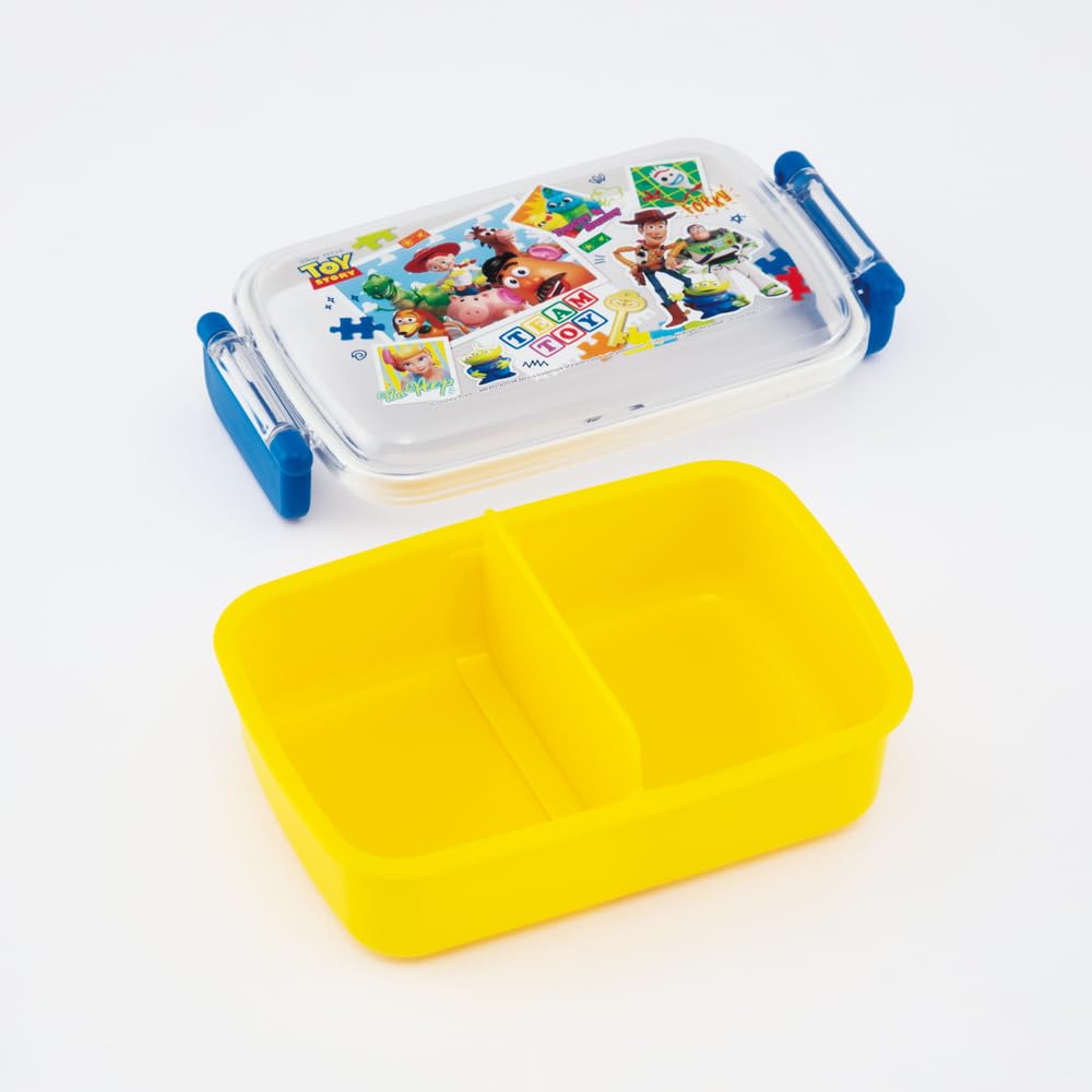 Skater Lunch Single Toy Story Made in Children's Box, Layer, 450ml, Dome-Shaped, Design, 24cm, Antibacterial, Japan, RBF3ANAG-A