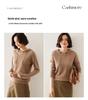 Women's Hooded Cashmere Sweater: Loose Knitwear Top for Autumn/Winter