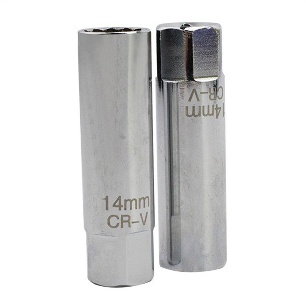 Ключ для снятия свечей зажигания 14 мм, тонкостенный 12-точечный магнитный инструмент для удаления