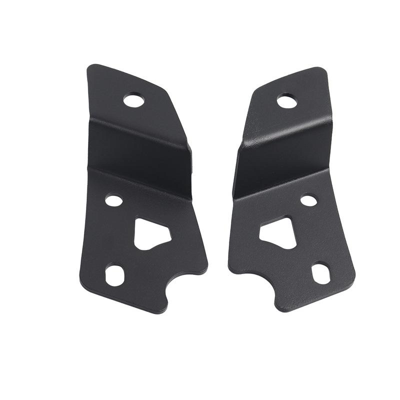 A-Pillar Led Work Light Mounting Bracket Off-Road LED Foglights Ditch Hood Mount Brackets for 2021-2023 Ford Bronco 2/4 Door