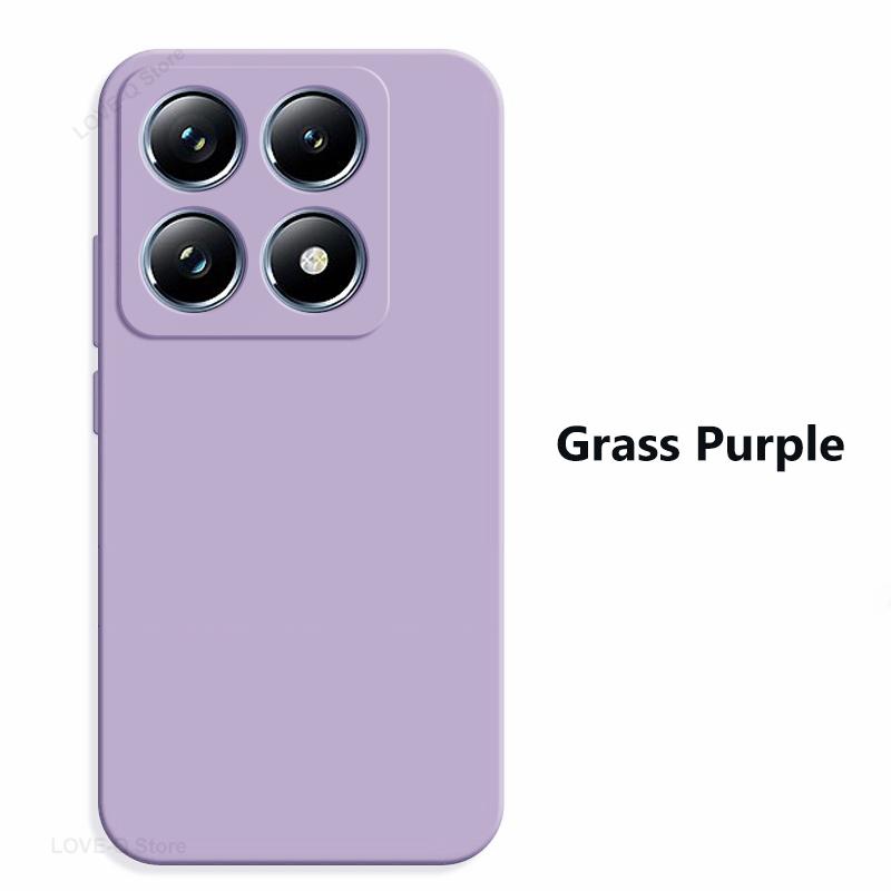 Для Mi 14T Mi14T Pro Чехол Жидкий Силикон Мягкие Чехлы Для Телефонов Xiaomi Mi 14T Mi14T Pro Чехол Mi 14 T Pro Аксессуары Xiaomi