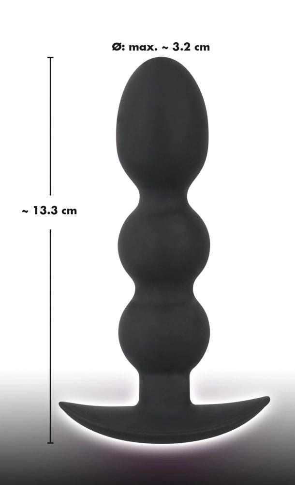 Anal Beads with Stand 145g - Black Velvets