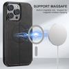 SUTENI J06 For iPhone 13 Pro Phone Cover Stand Wallet Leather Phone Case Compatible with MagSafe