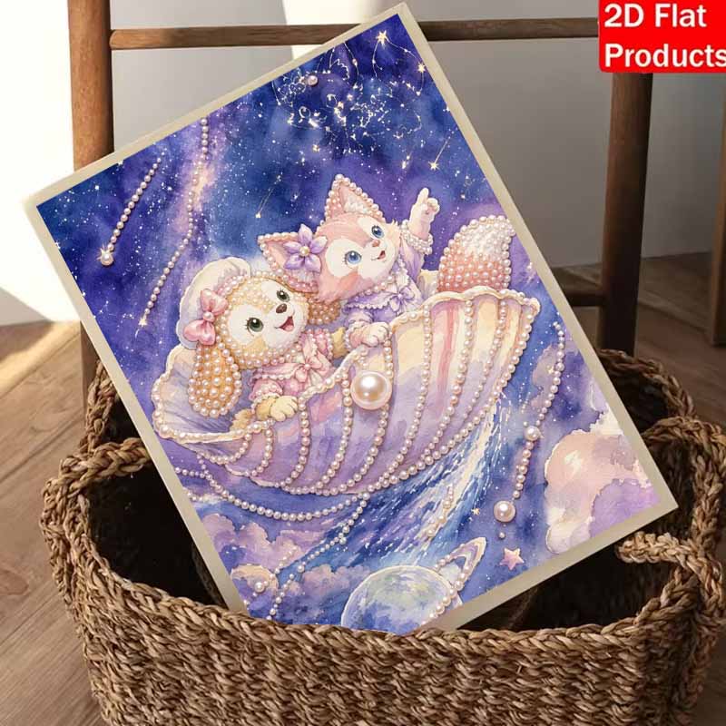 Disney Pearl Painting Painting Kit Cute Cartoon Pearl Art Home Decor Handmade Gift Diamond Painting Kits