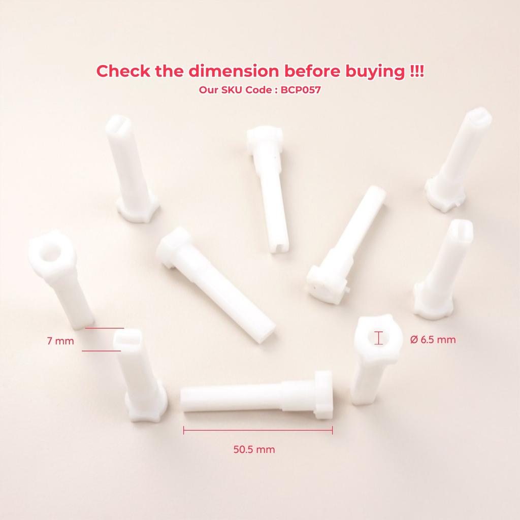 ESC Auto Parts ECP057 10 Pieces Cable End Rope Dowel for Window Regulator Winder Mechanism Type BCP057 Fast Handling