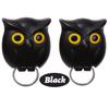 Creative Winking Owl Magnetic Key Hook Adhesive Sticker Key Storage Door Wall Kitchen Bedroom Storage Funny Gift Kids Room Decor