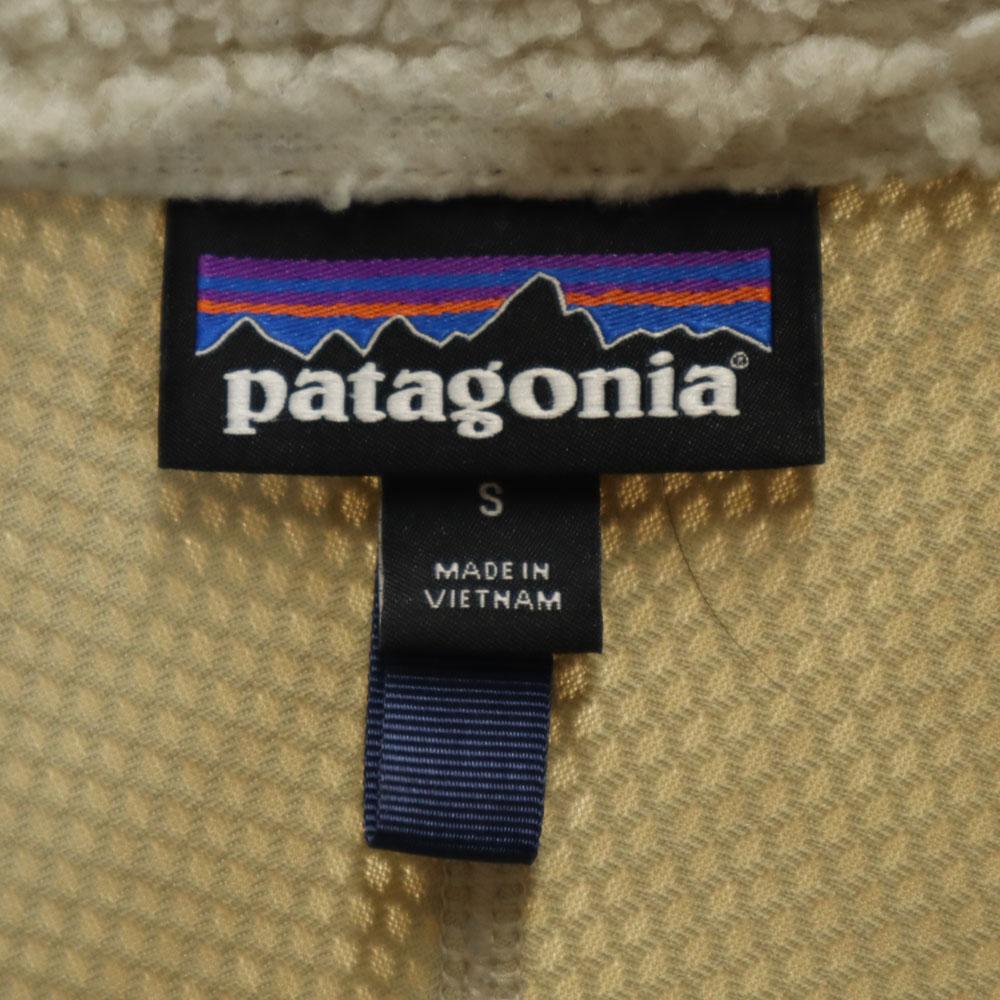 patagonia Outdoor 23056FA16 Classic RetroX Fleece jacket S Ivory Bore Men's Used