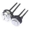 1Pc Dual Flush Toilet Tank Button Round Shape Toilet Push Dual Flush Buttons