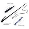 Dog Extendable Teaser Wand Pet Flirt Stick Pole Puppy Chasing Tail Interactive Toy for Small Medium