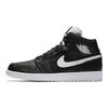 Jordan 1 Ретро Мид Черный Белый 554724-038