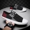 Outdoor Men Shoes Fashion Mixed Colors Canvas Fitness Running Sneakers Male Casual Breathable Flat Shoe New Hard-Wearing Sneaker