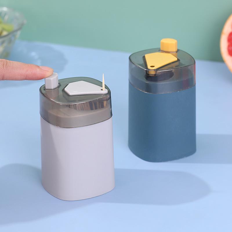 Автоматический выдвижной держатель для зубочисток — портативный, креативный дизайн для дома и гостиной