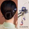 Elegant Wooden Chinese Tassel Hairpin for Hanfu | Women's Ancient Costume Hair Bun Accessory & Styling Ornament Gift.