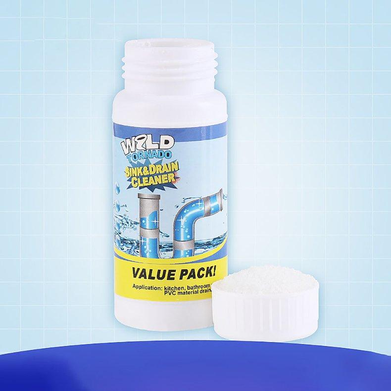 Wild Tornado Мощное средство для очистки раковин и канализации Высокоэффективное средство для удаления засоров