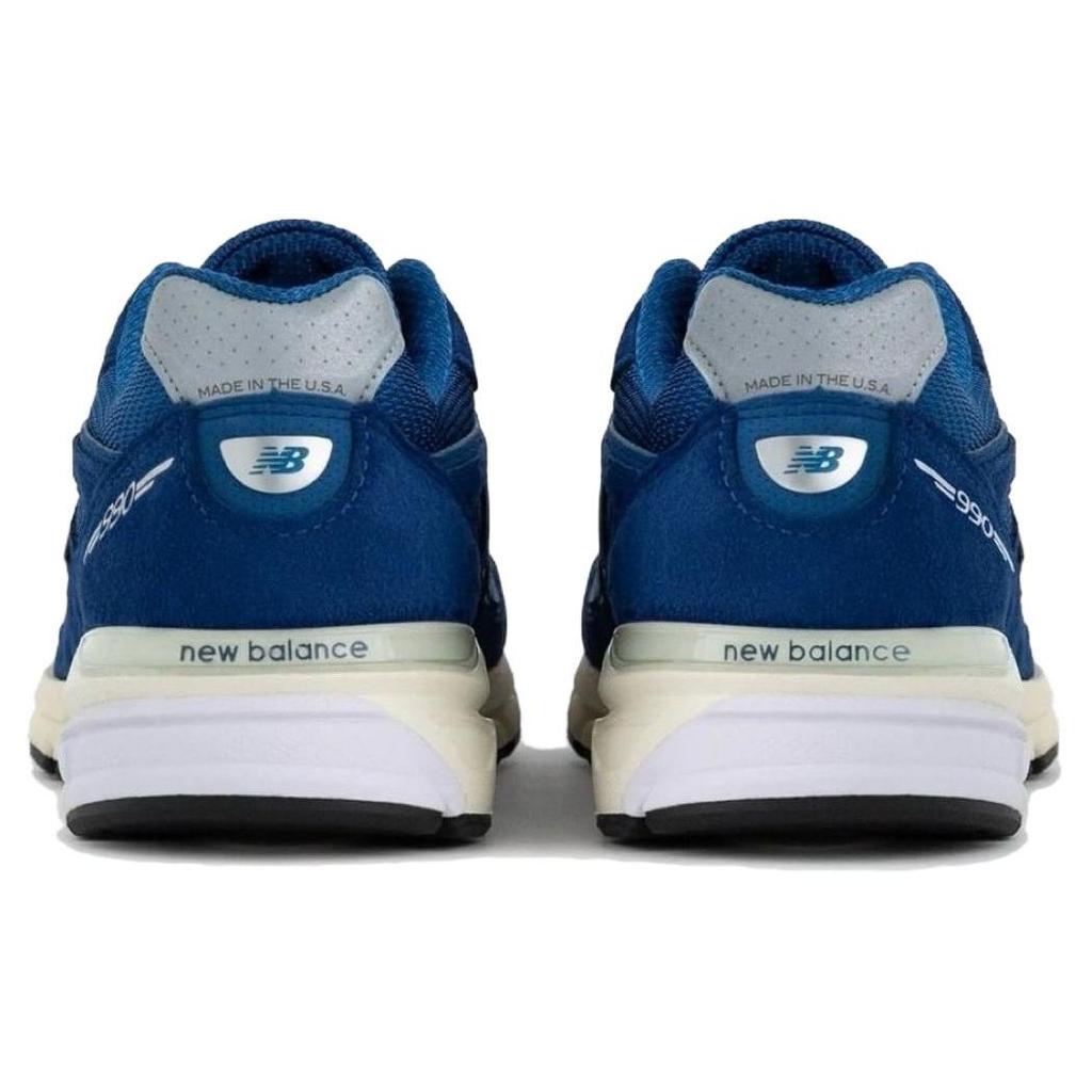 Aimé Leon Dore x New Balance 990v4 Сделано в США Синие мужские кроссовки U990NW4