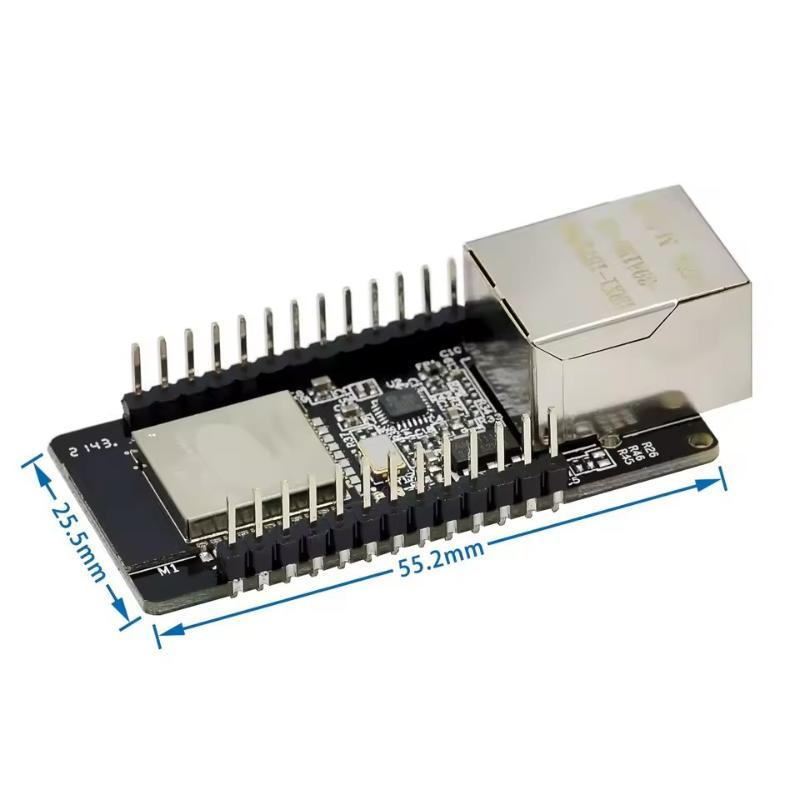 Wt32-Eth01 Embedded Serial Port Networking Ethernet Bluetooth-Compatible Wifi Combo Gateway Mcu Esp32 Wireless Module Board