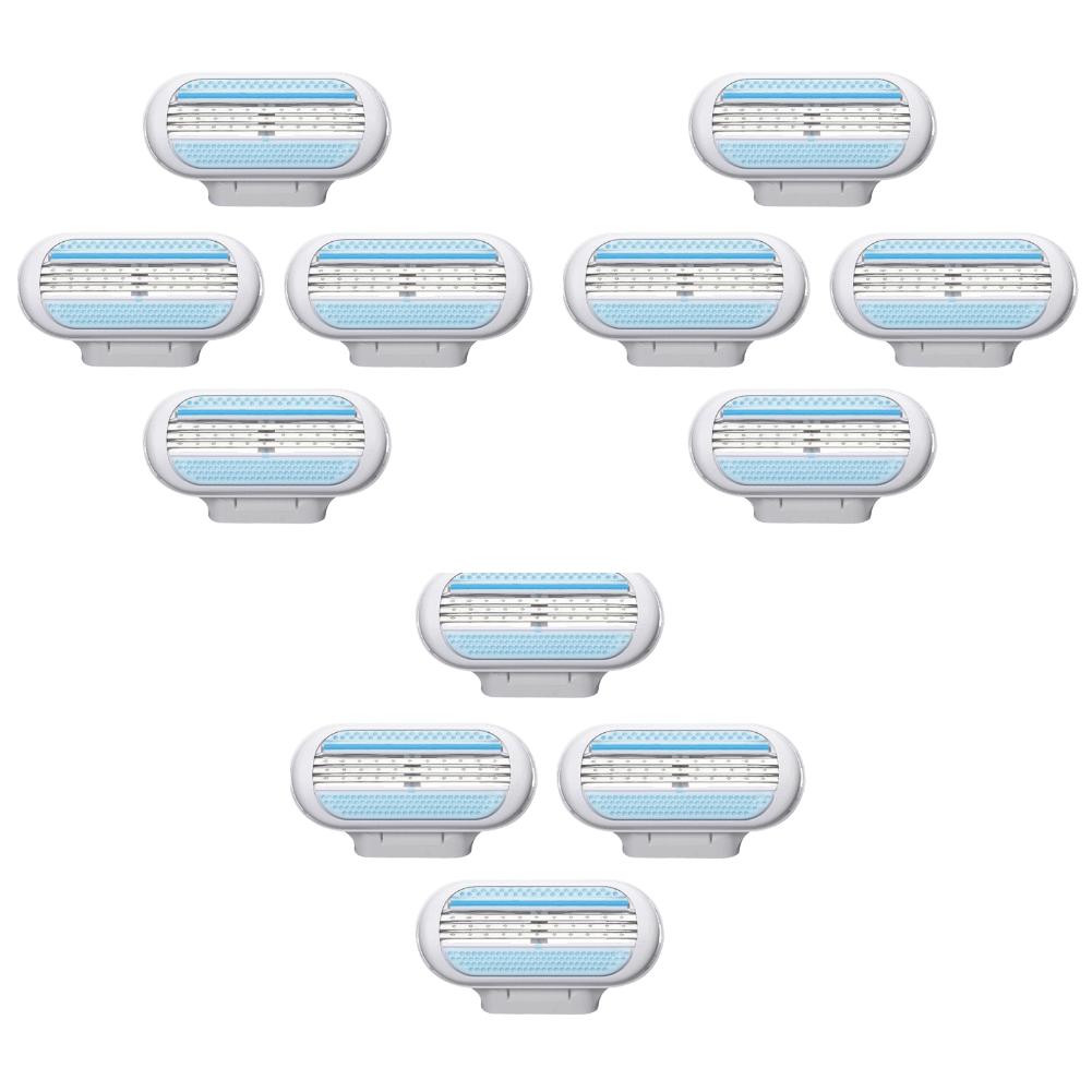 4-20 ШТ. Женские Лезвия для Бритья 3-Слойное Безопасное Лезвие Головка Бритвы Удаление Волос Сменная Головка Женские Лезвия для Бритья для Бритвы Venus