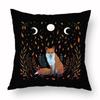 Magic Psychedelic Moon Print Pattern Sofa Cushion Cover Pillowcase Home Party Car Bedding