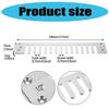Multifunction Woodworking Tool Aluminium Practical Semipermeable Tenoner Pitch Dovetail Template Router Template