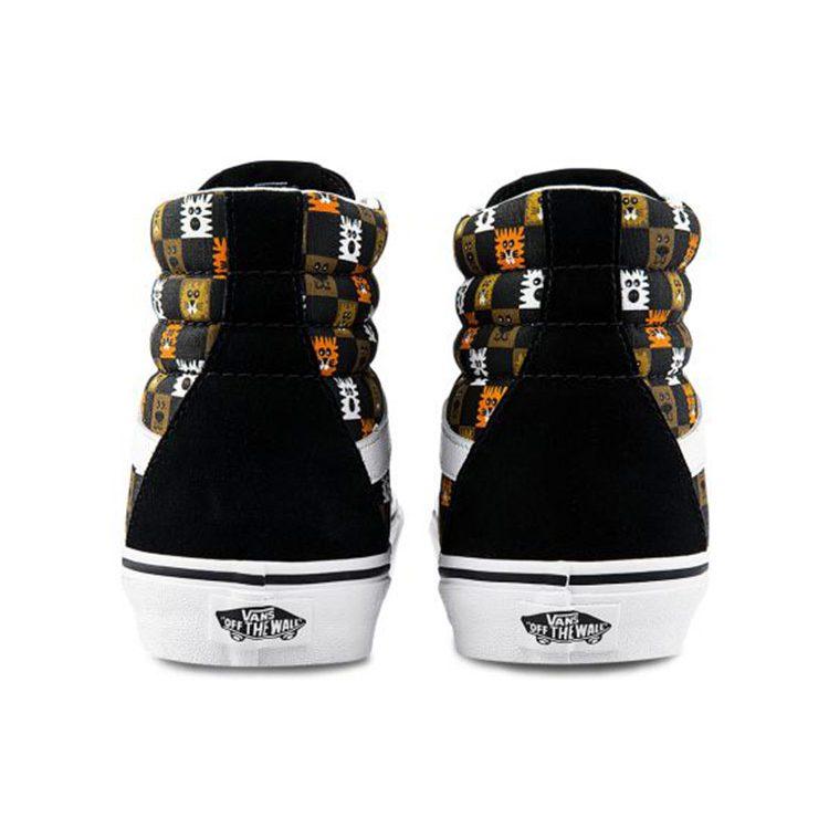 Vans SK8 HI Мультяшный Черный VN0A4U3C0GN