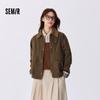 Женская куртка-амбар Semir в стиле ретро из вельвета