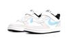 Nike Кроссовки Court Borough Low 2 KSA На липучках Низкие Скейтбордические Серый Белый Синий Для детей от 3 до 7 лет DC0477-100